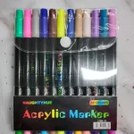 Акварельні маркери Acrylic marker на 12 шт. 24 кольорів